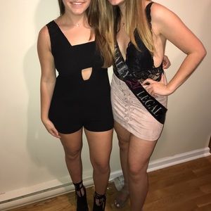 Black romper!!! (The left)